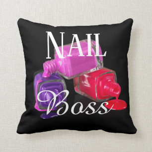 Nail, Boss, make up Beauty Business, Babe, Pools Kussen