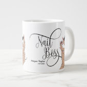 Nail Boss, nageltechnicus, lange nagels, mest C Grote Koffiekop (Voorkant rechts)