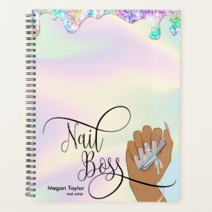 Nail Boss, nageltechnicus, lange nagels, mest Planner