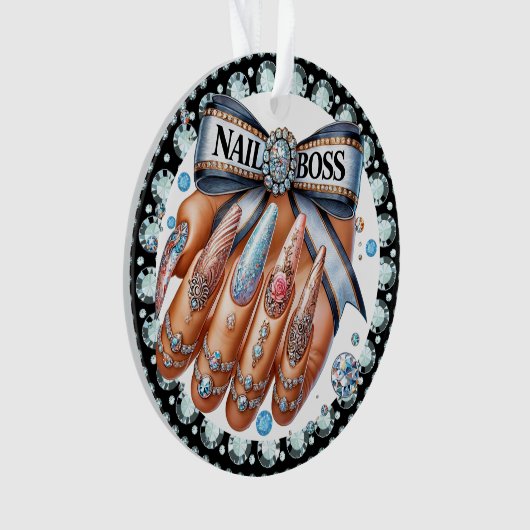 NAIL BOSS - Zie terug! Ornament (voorkant)