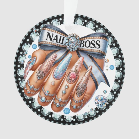 NAIL BOSS - Zie terug! Ornament (voorkant)