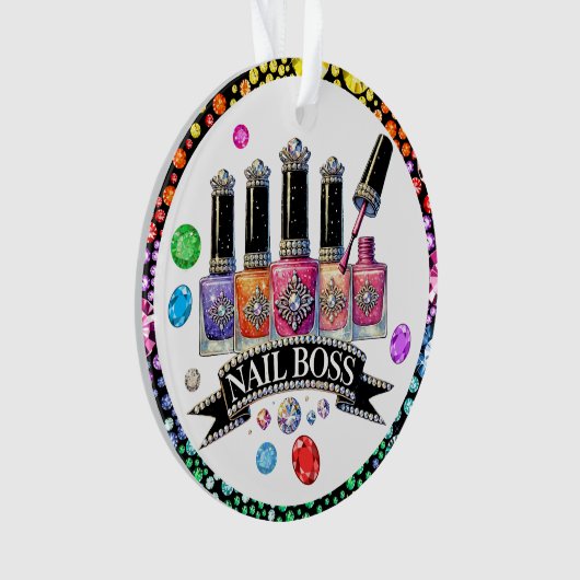 NAIL BOSS - Zie terug! Ornament (voorkant)