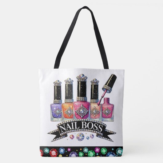 NAIL BOSS - Zie terug! Tote Bag (Voorkant)