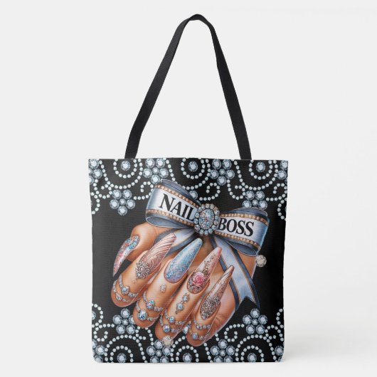 NAIL BOSS - Zie terug! Tote Bag (Voorkant)