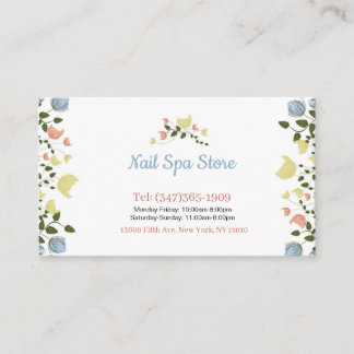 Nail Business Cards Visitekaartje