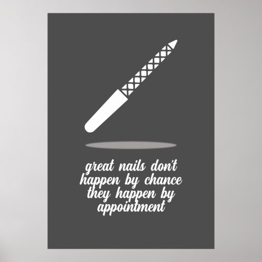 Nail Care Motivation Print (Voorkant)
