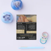 Nail Care Portrait, Podiatry Clinic, Podiatrist Flyer (Enkel)