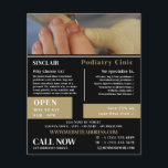 Nail Care Portrait, Podiatry Clinic, Podiatrist Flyer<br><div class="desc">Nail Care Portrait,  Podiatry Clinic,  Podiatrist Adverteren Flyer door de Visitekaartje winkel.</div>