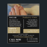 Nail Care Portrait, Podiatry Clinic, Podiatrist Flyer<br><div class="desc">Nail Care Portrait,  Podiatry Clinic,  Podiatrist Adverteren Flyer door de Visitekaartje winkel.</div>