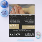 Nail Care Portrait, Podiatry Clinic, Podiatrist Flyer (Enkel)