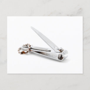 Nail-clipper Briefkaart