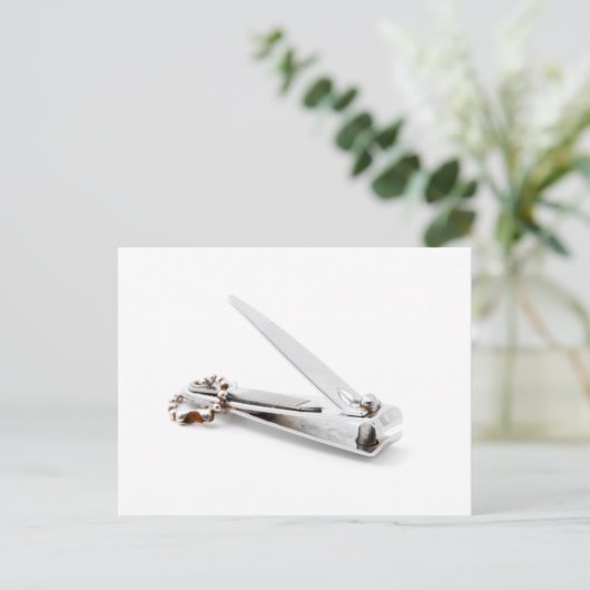 Nail-clipper Briefkaart (Staand voorkant)