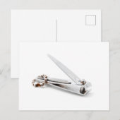 Nail-clipper Briefkaart (Voorkant / Achterkant)
