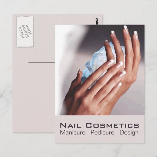 Nail Cosmetics 1 - Briefkaart (Voorkant / Achterkant)