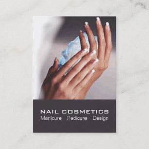 Nail Cosmetics 1 - Card, Business, Schedule Afsprakenkaartje