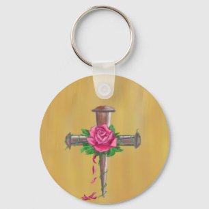 Nail Cross Sleutelhanger