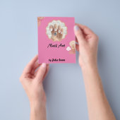 Nail Design Acrylflessenbrochure Flyer (Hand)