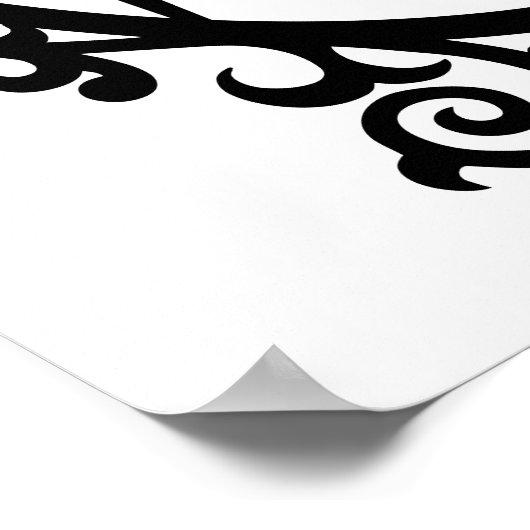 Nail Design is een kunstvorm Poster (Hoek)