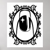 Nail Design is een kunstvorm Poster (Voorkant)