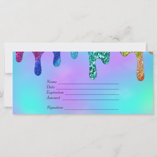 Nail Design Studio Cadeaubon (Achterkant)