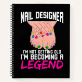 Nail Designer Legend Notitieboek (Voorkant)