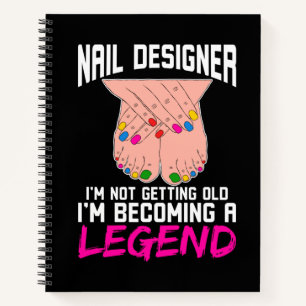 Nail Designer Legend Notitieboek