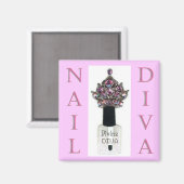 Nail Diva Magnet (Voorkant / Achterkant)