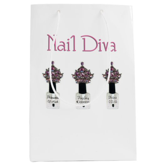 Nail Diva Medium Cadeauzakje (Voorkant)