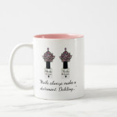 Nail Diva Tweekleurige Koffiemok (Links)