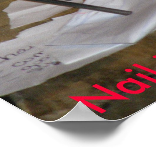 Nail het aan het Kruis Poster (Hoek)