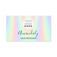 Nail Makeup Artist Logo Holografen Mermaid FBINSTA