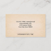 Nail Manicure Tools | benoeming Afsprakenkaartje (Achterkant)