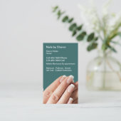 Nail Manicure Visitekaartjes (Staand voorkant)