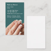 Nail Manicure Visitekaartjes (Voorkant / Achterkant)