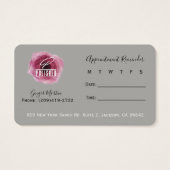 Nail Poland Drip Visitekaartje (Achterkant)