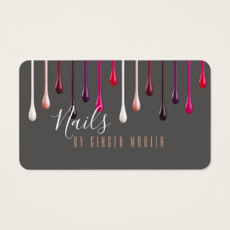 Nail Poland Drip Visitekaartje