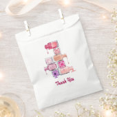 Nail Polish Stack Custom Favor Bag Bedankzakje (Geknipt)