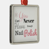 Nail-poolliefhebber - Klik op aankoop Metalen Ornament (Rechts)