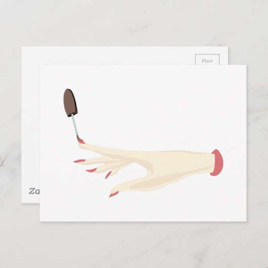 Nail Pools Briefkaart (Voorkant / Achterkant)