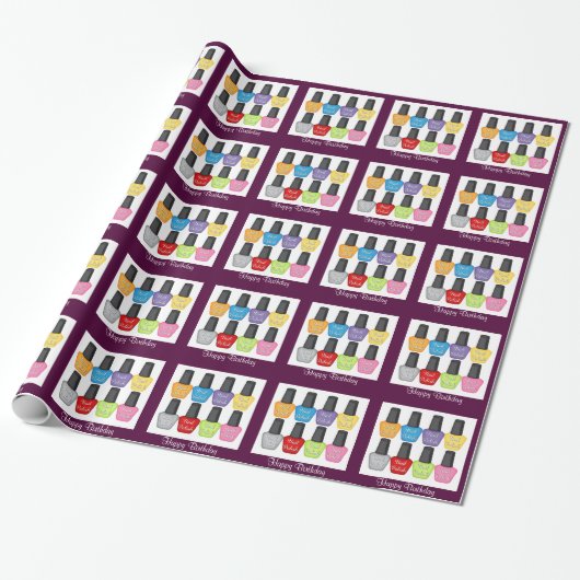 Nail Pools Cadeaupapier (Uitgerold)