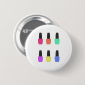 Nail Pools flessenpatroon Ronde Button 5,7 Cm (Voorkant /achterkant)
