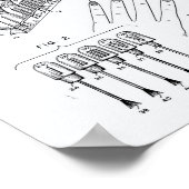 Nail Pools Kit 1955 Whitepaper over octrooien Poster (Hoek)