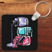 Nail Pools merk Cosmep Manicure Nail Sleutelhanger (Achterkant)
