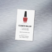 Nail Pools | Minimalistisch Magnetisch Visitekaartje (Voorbeeld)