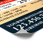 Nail-Pools, Nail-technicus, Nail Salon Advert Poster (Hoek)