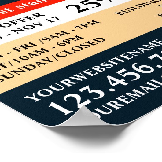 Nail-Pools, Nail-technicus, Nail Salon Advert Poster (Hoek)