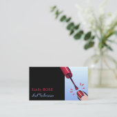 Nail-Pools, Nail-technicus Visitekaartje (Staand voorkant)