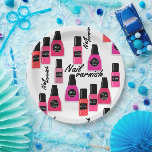 Nail Pools Papieren Bordje (Feest)