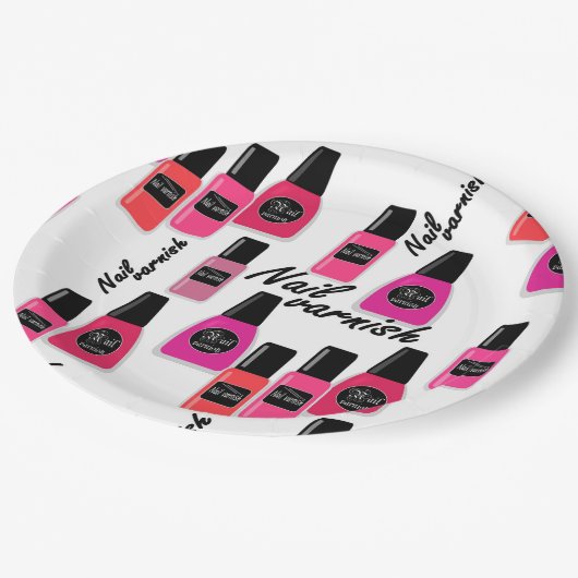 Nail Pools Papieren Bordje (Gekanteld)