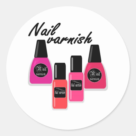 Nail Pools Ronde Sticker (Voorkant)